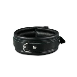 XX-DREAMSTOYS Menottes de cou en cuir noir