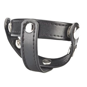 Blue Line CB Gear T-Style Cock Ring Ball Divider Transparent