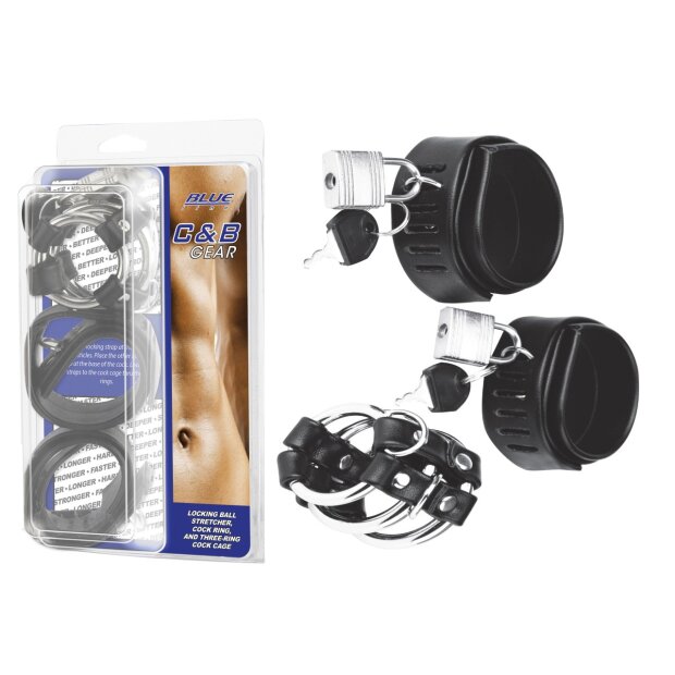 BLUE LINE C&B GEAR Locking Ball Stretcher & Cock Cage