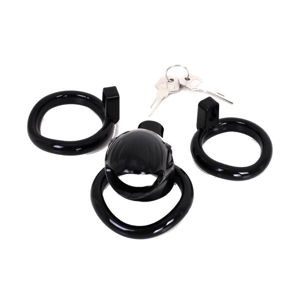 MALESATION Chastity Cage Black