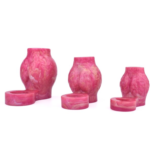 Wolf Skull - Red Dragon - Medium