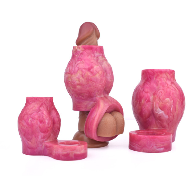 Wolf Skull - Red Dragon - Medium