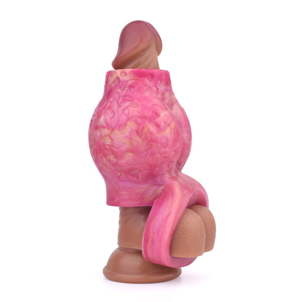 Wolf Skull - Red Dragon - Medium