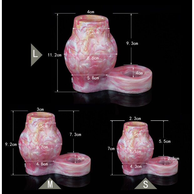 Wolf Skull - White Dragon - Small