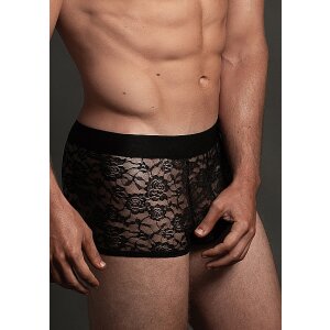 Lace Boxer - Black - S/M