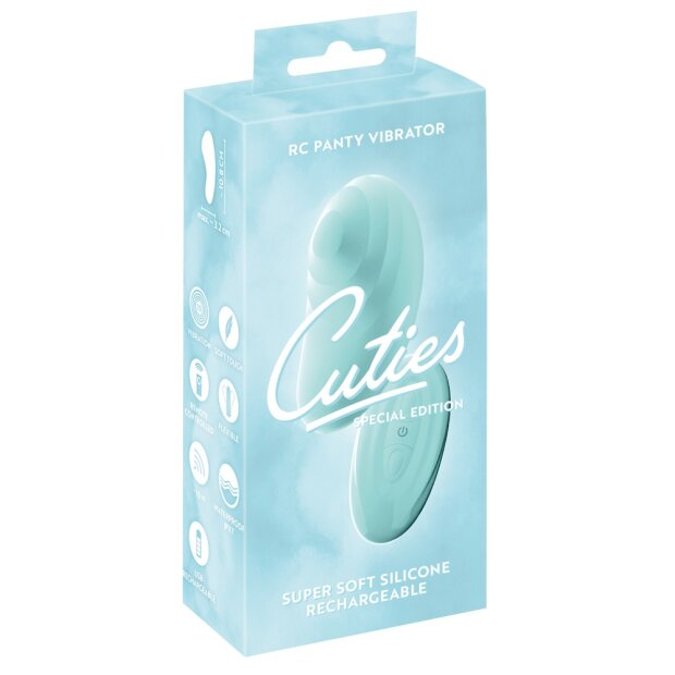 You2Toys Softies RC Panty Vibrator Türkis 8,3 cm