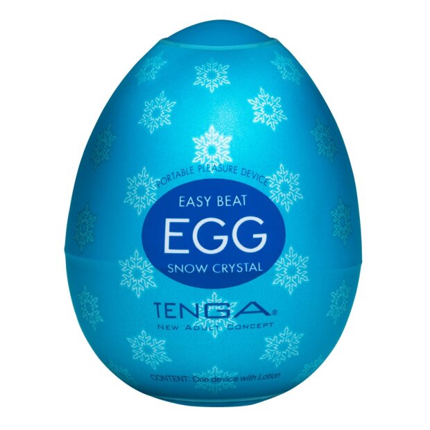 TENGA Egg Snow Crystal Taschenmuschi 6 Teilig