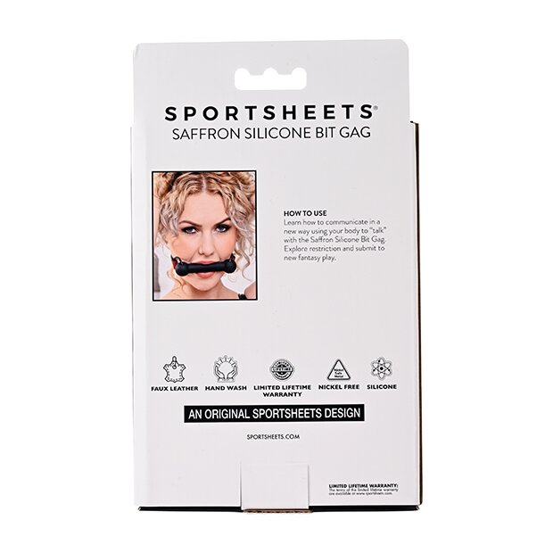 Sportsheets Saffron Silicone Bit Gag
