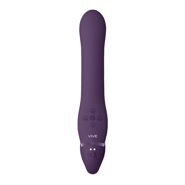 Ai - Dual Vibrating & Air Wave Tickler Strapless Strapon