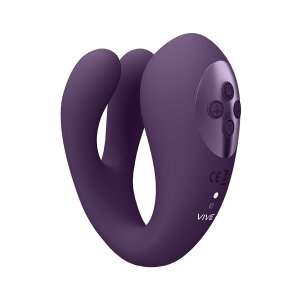 VIVE Yoko Paarvibrator Lila 9,2 cm ⌀ 5,1 cm