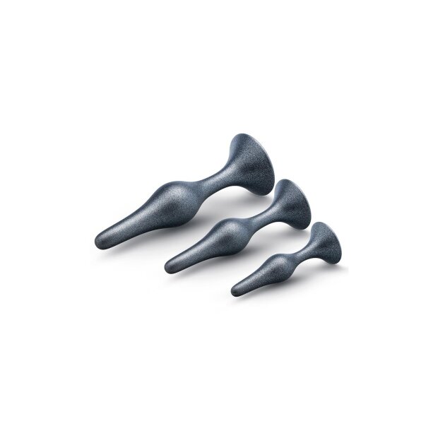 Anal Adventures Matrix Genesis Plug Kit Stellar Silver