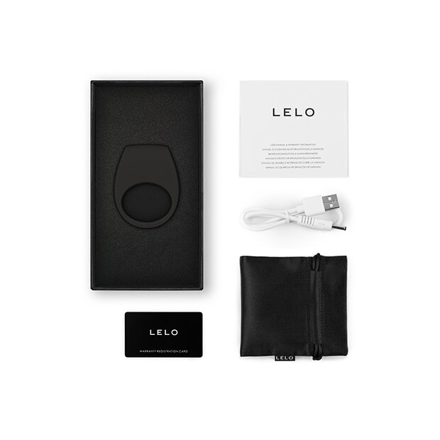LELO Tor 3 Vibrationsring Schwarz ⌀ 2,9 cm