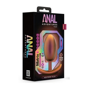 Blush Anal Adventures Matrix Neutron Plug Analplug Bronze...