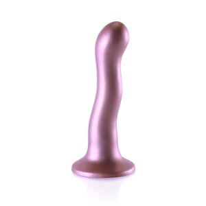 Shots Ouch! Ultra soft silicone G-spot dildo pink 17 cm