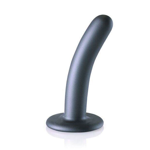 Shots Ouch! Soft silicone G-spot dildo gray 12 cm