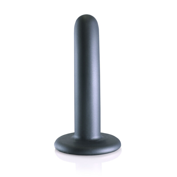 Shots Ouch! Soft silicone G-spot dildo gray 12 cm