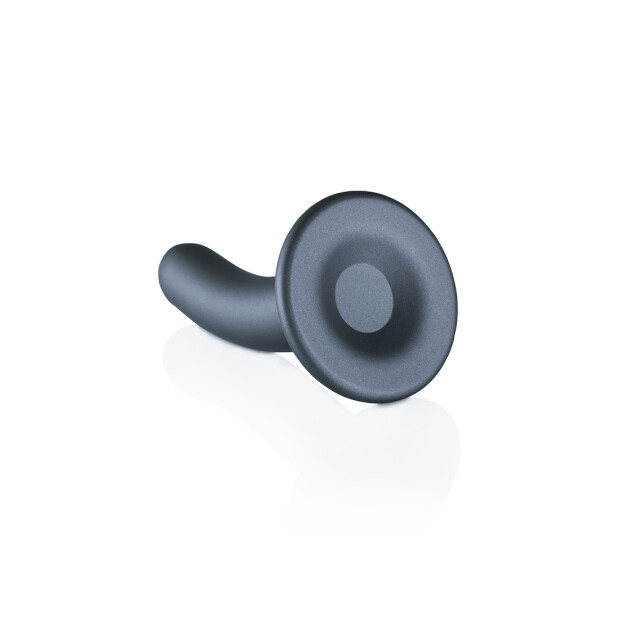 Shots Ouch! Soft silicone G-spot dildo gray 12 cm