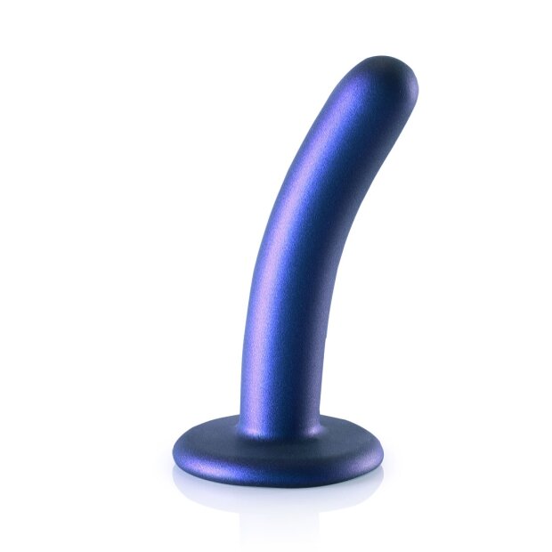 Shots Ouch! Soft silicone G-spot dildo blue 12 cm