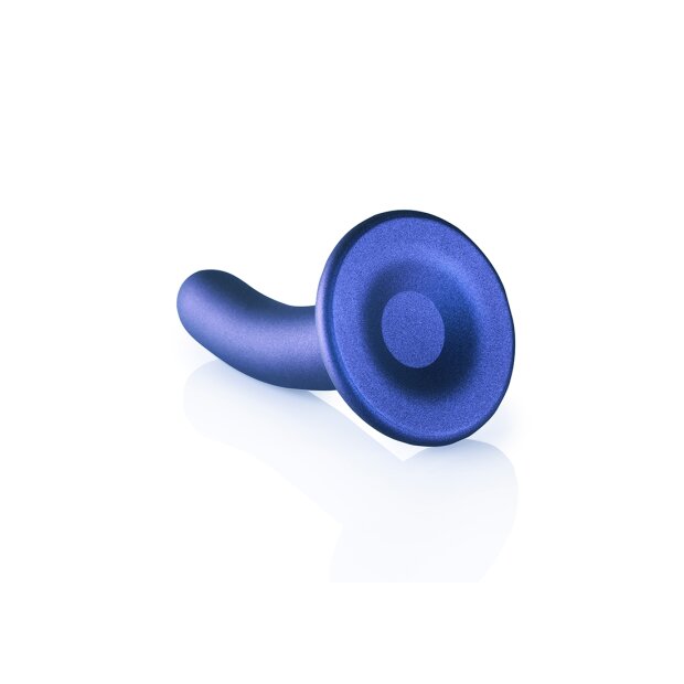 Shots Ouch! Soft silicone G-spot dildo blue 12 cm