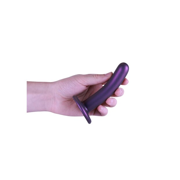 Shots Ouch! Soft silicone G-spot dildo purple 12 cm