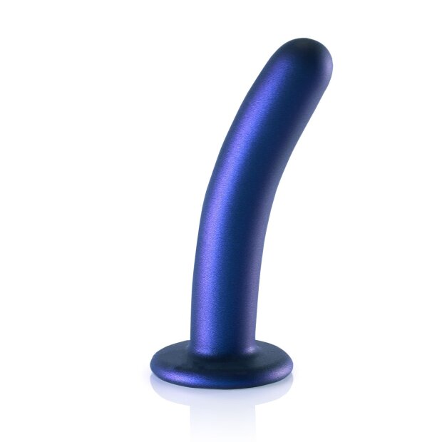 Shots Ouch! Weicher Silikon-G-Punkt-Dildo Blau 15 cm ⌀ 2,9 cm