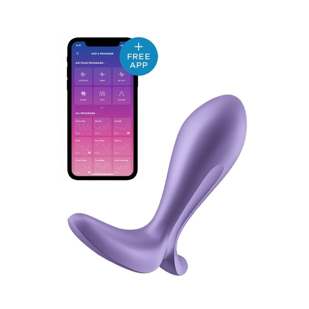 Satisfyer Intensity Plug Purple