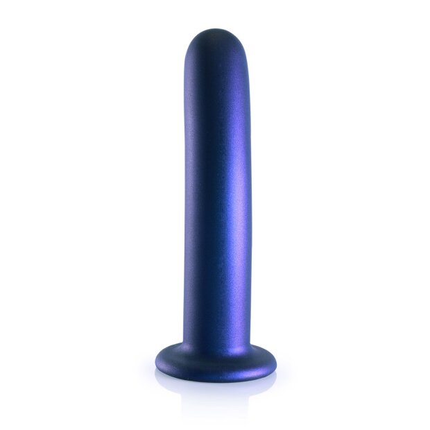 Shots Ouch! Soft silicone G-spot dildo blue 17 cm