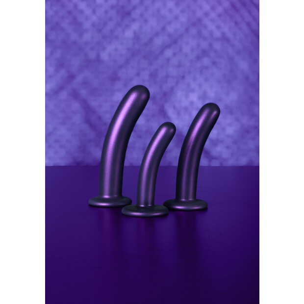 Shots Ouch! Weicher Silikon-G-Punkt-Dildo Lila 17,70 cm ⌀ 3,40 cm