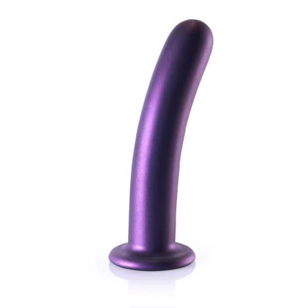 Shots Ouch! Weicher Silikon-G-Punkt-Dildo Lila 17,70 cm ⌀ 3,40 cm