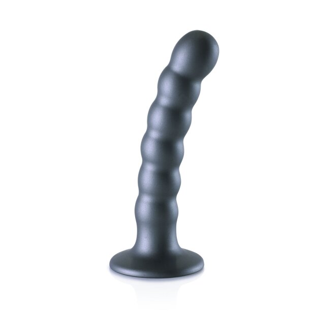 Shots - Ouch! Beaded Silicone G-Spot Dildo - 5 / 13 cm