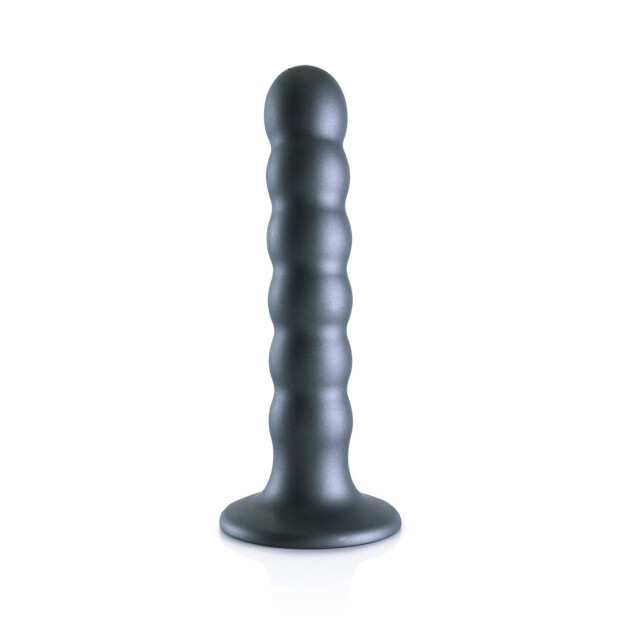 Shots - Ouch! Beaded Silicone G-Spot Dildo - 5 / 13 cm
