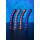Shots - Ouch! Beaded Silicone G-Spot Dildo Blau 13 cm ⌀ 2,5 cm