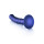 Shots - Ouch! Beaded Silicone G-Spot Dildo Blau 13 cm ⌀ 2,5 cm