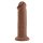 Evolved Girthy Vibrating Dong Vibrator Braun 20,3 cm ⌀ 7,4 cm