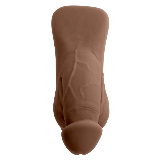 Gender X 4Inch Packer, Dark Flesh