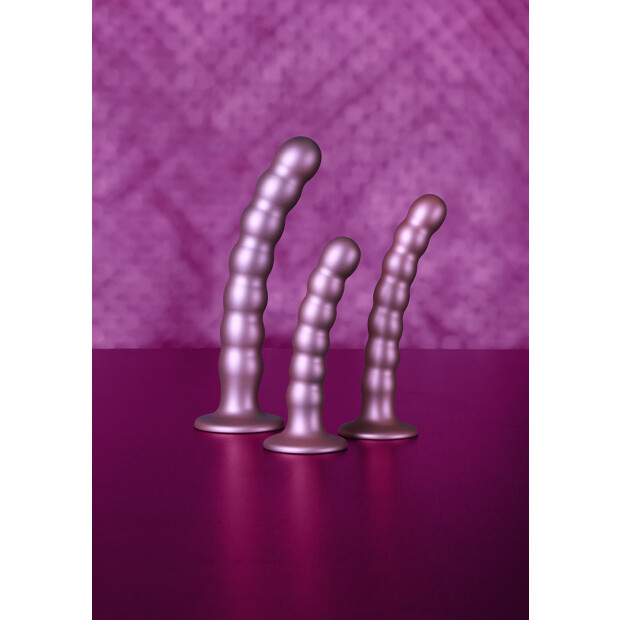 Shots - Ouch! Beaded Silicone G-Spot Dildo - 8 / 20,5 cm
