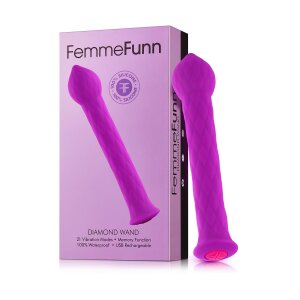 Femmefunn Diamond Wand Purple