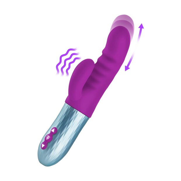 FemmeFunn Essenza Vibrator Lila 24,4 cm