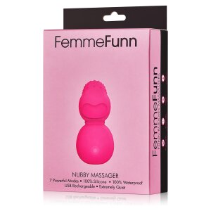 Femmefunn Nubby Massager Pink