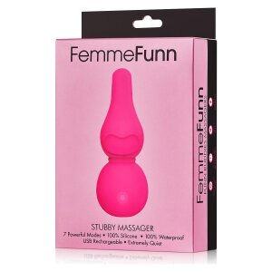 Femmefunn Stubby Massager Pink