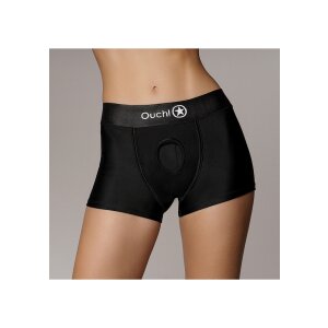 Shots Ouch! Vibrierende Strap-on Boxershorts Panty...