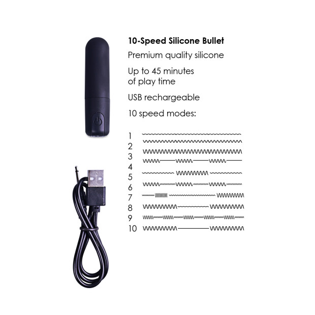 Shots Ouch! Vibrierender Strap-on-Tanga Panty Vibrator Schwarz XL/XXL