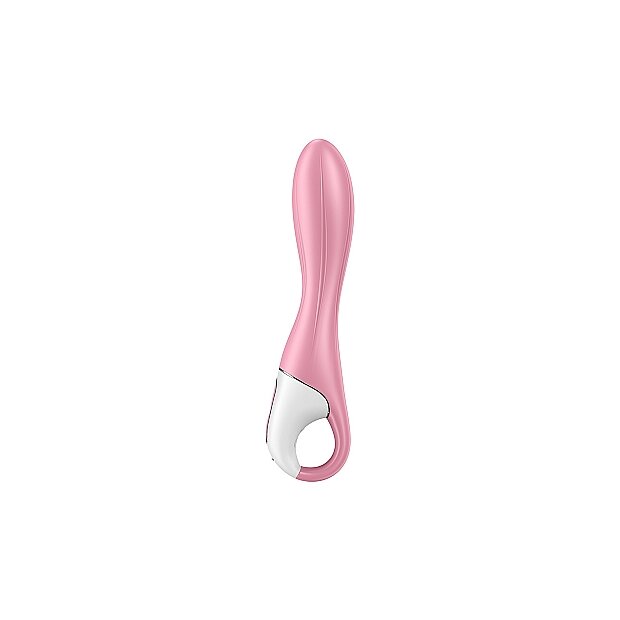 Satisfyer Air Pump Vibrator 2 Light Red Vibrator Rosa 20,9 cm ⌀ 3,8 cm