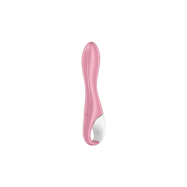 Satisfyer Air Pump Vibrator 2 Light Red Vibrator Rosa 20,9 cm ⌀ 3,8 cm