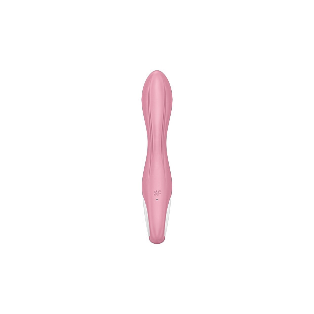 Satisfyer Air Pump Vibrator 2 Light Red Vibrator Rosa 20,9 cm ⌀ 3,8 cm