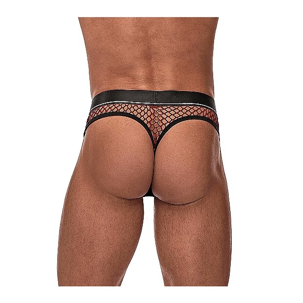 Cock Ring Thong - Burgundy - S/M