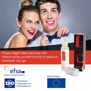 Phiero Night Man Pheromones Perfume in Roll-On Format for...