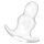 Addicted Toys Big Hollow Tunnel Butt Plug 13 cm Transparent
