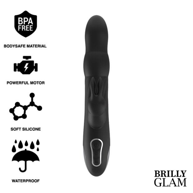Brilly Glam Moebius Rabbit Vibrator Rotator Pink