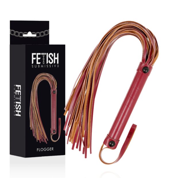 Fetish Submissive Dark Room Flogger Vegan Leather